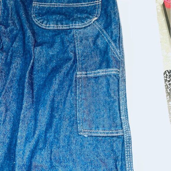 DICKIES LU200RNB 38x32 Carpenter Jeans Indigo 100% Cotton NEW with Tags - Picture 11 of 12